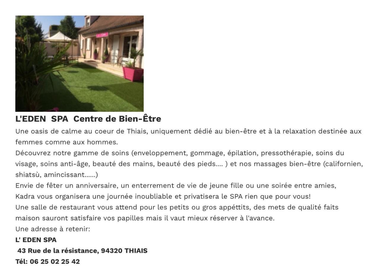 L'Eden Orly Aeroport 호텔 티에 외부 사진